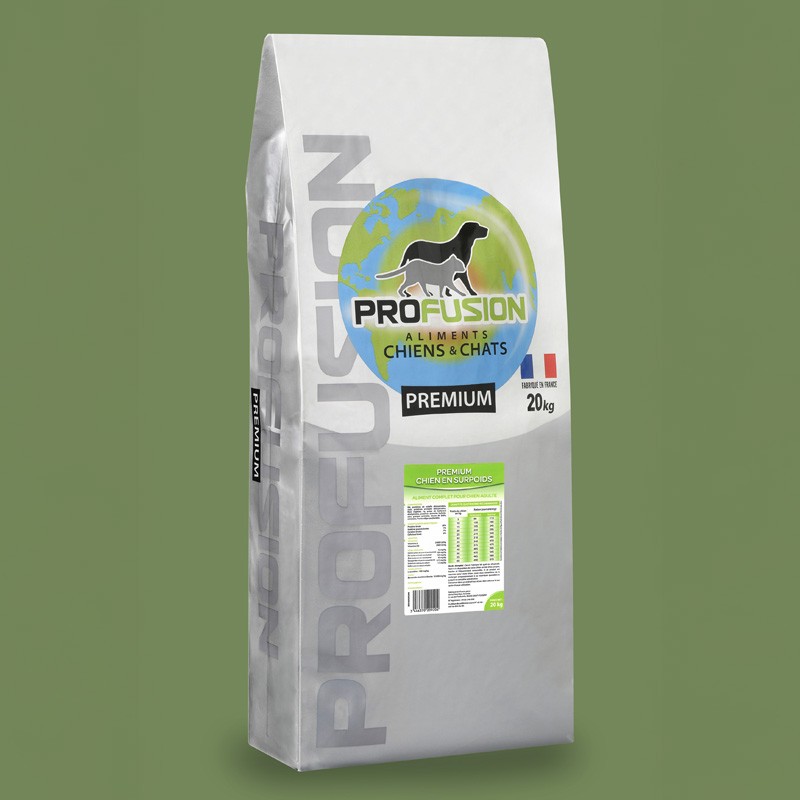Profusion premium chien en surpois 20kg